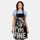 Search for pet portrait aprons Cat