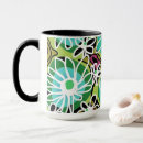 Search for black and teal mugs Trendy