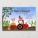 Search for down on the farm invitations Tractor