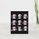 Search for panda lovers postcards Funny christmas