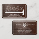 Search for carpenter tools business cards Maintenance