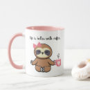 Search for cute sloth mugs Fun