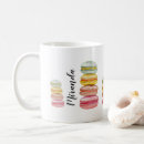 Search for french macarons mugs Watercolor
