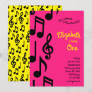 Search for kids music invitations Cute