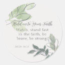 Search for inspirational round stickers Bible verse