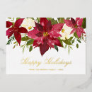 Search for red poinsettia christmas cards Simple