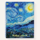 Search for vincent van gogh notebooks Blue