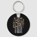Search for trees birch key rings Autumn