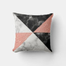 Search for marble rose gold and black cushions Glitter