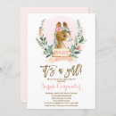 Search for horse baby girl shower invitations Country