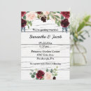 Search for wood grain invitations Floral