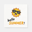 Search for hello summer napkins Yellow