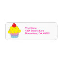 Search for dessert return address labels Colourful