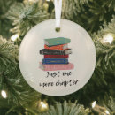 Search for book lover christmas tree decorations Reader