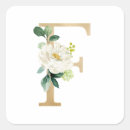 Search for white monogram f stickers Initial