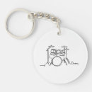 Search for drummer key rings Music