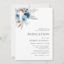 Search for boy dedication invitations Watercolor