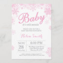Search for its a girl invitations Snowflake