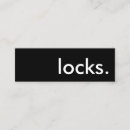 Search for lock business cards Smith