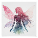 Search for fairies silhouette posters Fairy