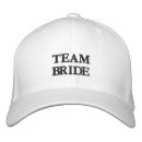 Search for team bride hats Black and white