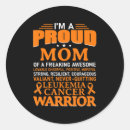 Search for orange awareness ribbon stickers Survivor