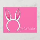 Search for bunny ear invitations Rabbit