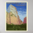 Search for vintage national park posters Mountain