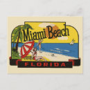 Search for vintage miami postcards Palm trees