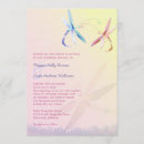 Search for dragonflies wedding invitations Unique