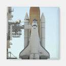 Search for shuttle launch magnets Spacecraft