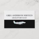 Search for aircraft mechanic business cards Engineer