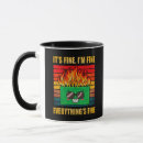 Search for everything is fine mugs Cute