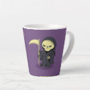 Search for skeleton halloween mugs Grim reaper