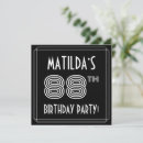 Search for 88th birthday invitations Elegant