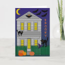 Search for witch hat halloween cards Bats