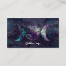 Search for goddess business cards Celestial