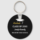 Search for college rounded key rings Black