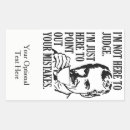 Search for judge stickers Quote