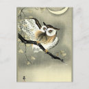 Search for owl ears postcards Moon