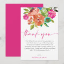 Search for bright floral thank you cards Baby in bloom