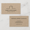 Search for contractor business cards Handyman