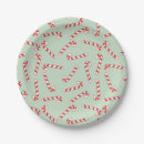 Search for candy cane christmas plates White