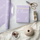 Search for purple baby shower wrapping paper Modern