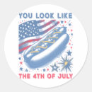 Search for hot dogs stickers Patriotic