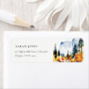 Search for river return address labels Watercolor