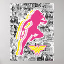 Search for woman silhouette posters Super hero