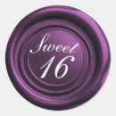 Search for eggplant wedding stickers Violet