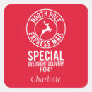 Search for santa delivery stickers Express mail