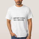 Search for comfort zone tshirts Self improvement